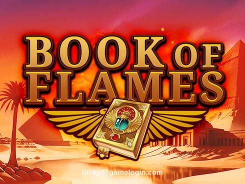 Book of Flames Slot Game Card